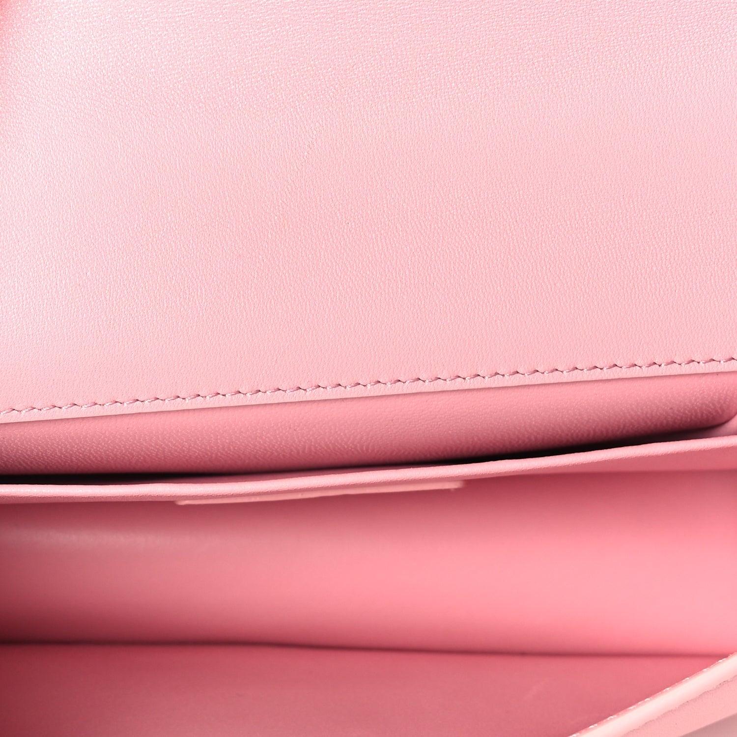 Christian Dior Calfskin 30 Montaigne East West Chain Flap Bag Pink