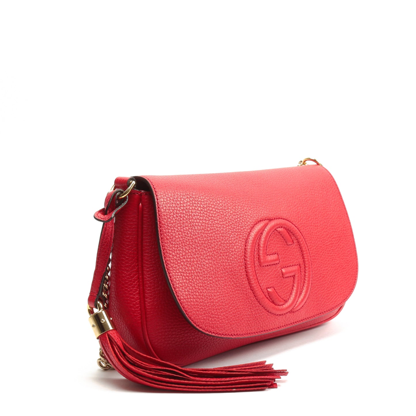 Gucci Chain Leather Shoulder Bag