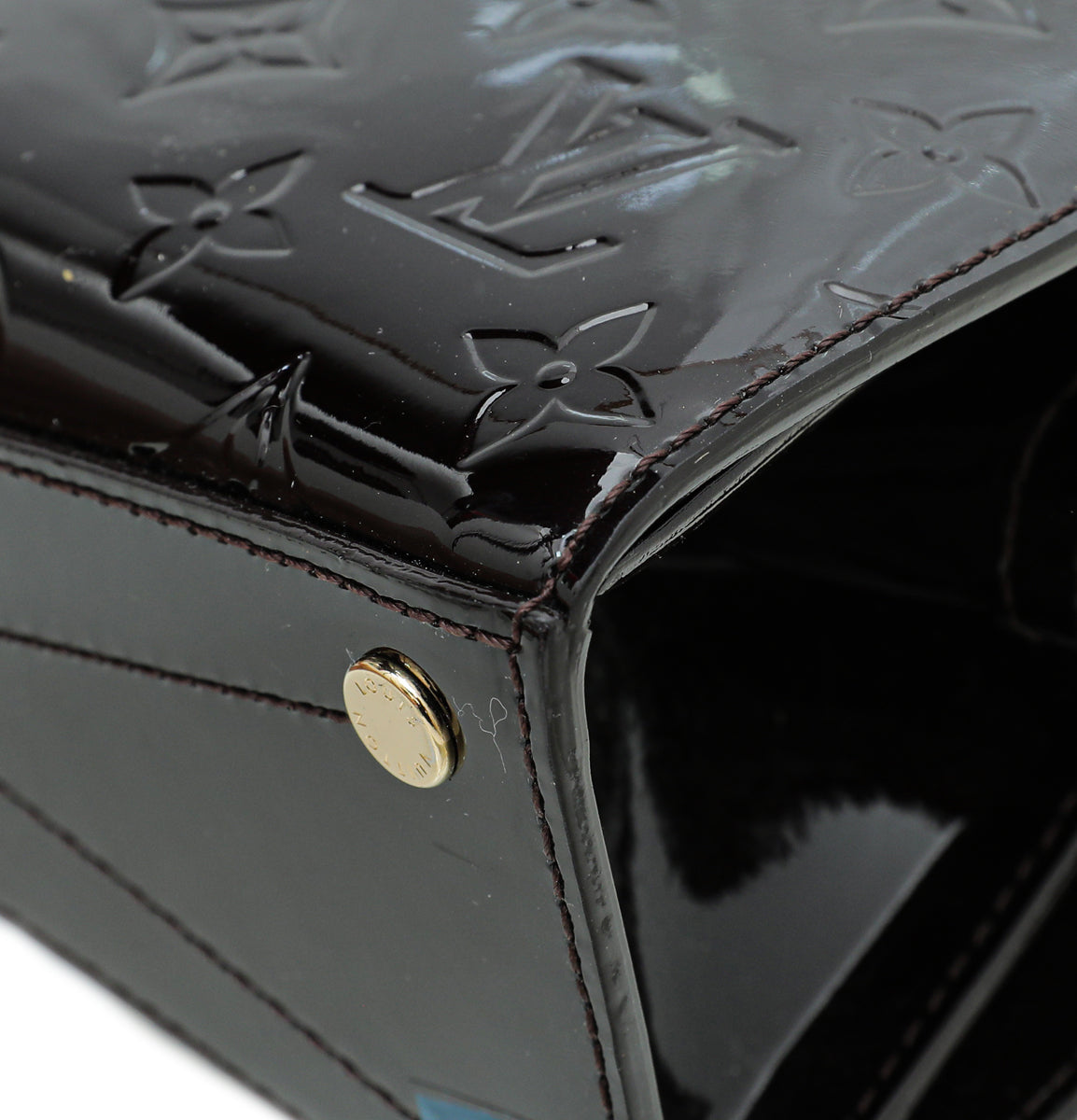 Louis Vuitton Amarante Monogram Vernis Virginia PM Bag
