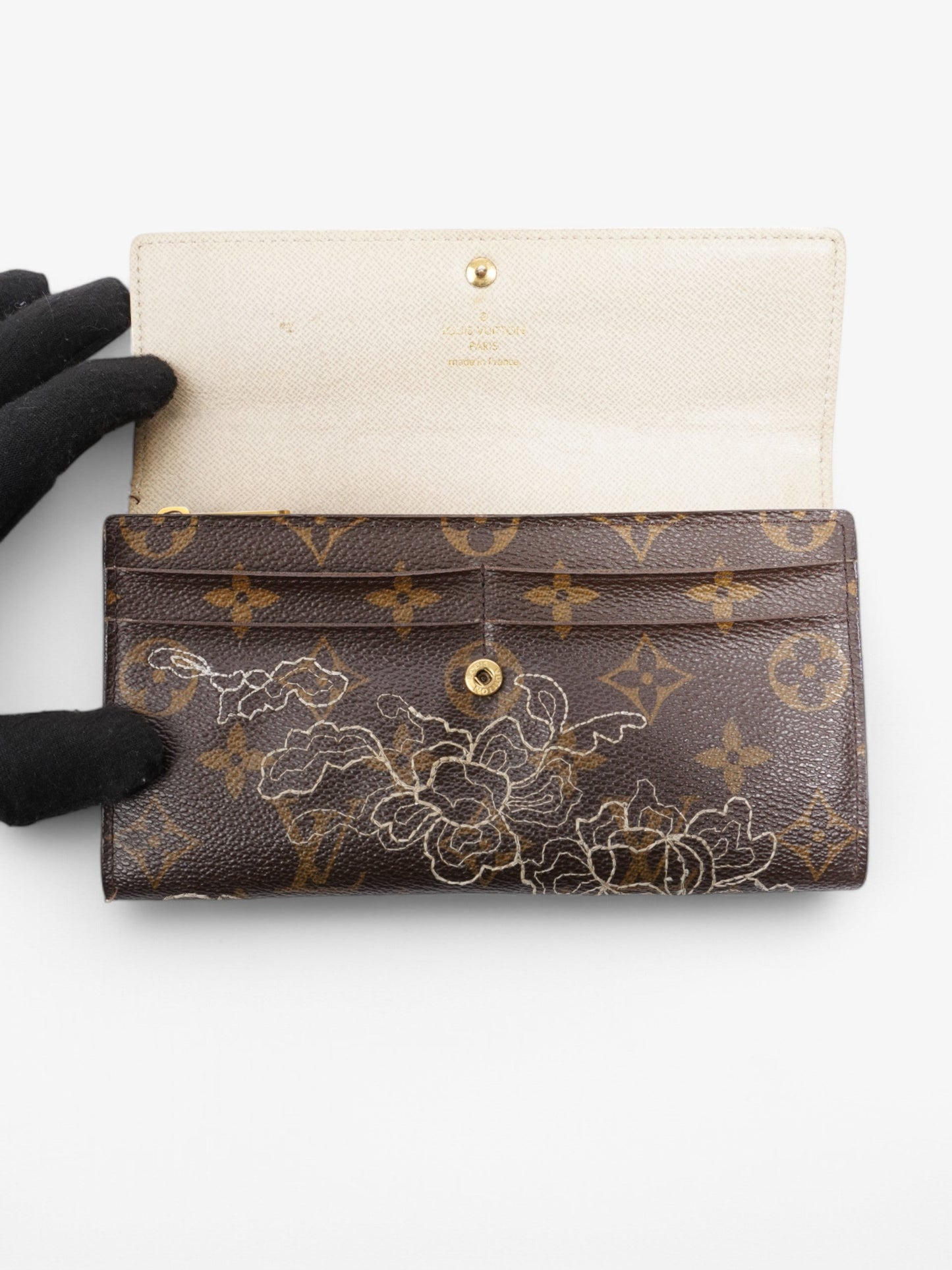Louis Vuitton Dentelle Sarah Purse Monogram Coated Canvas