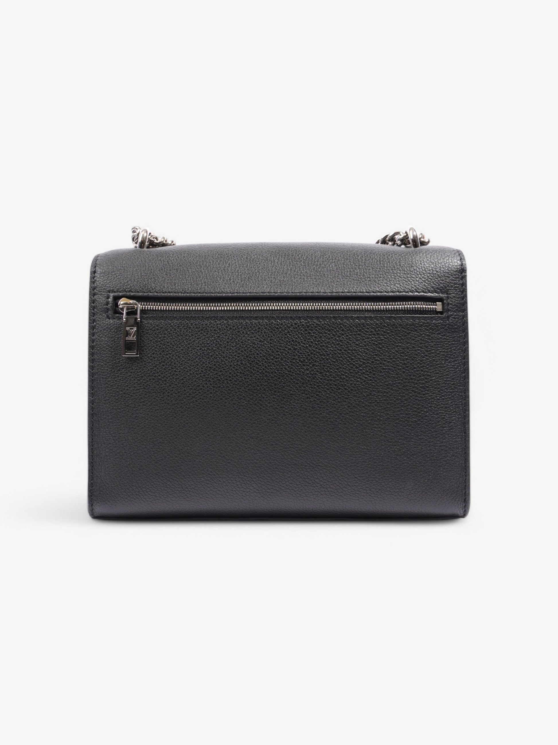 Luxury Women's Handbag | Louis Vuitton Mylockme Chain Bag Black Leather BB