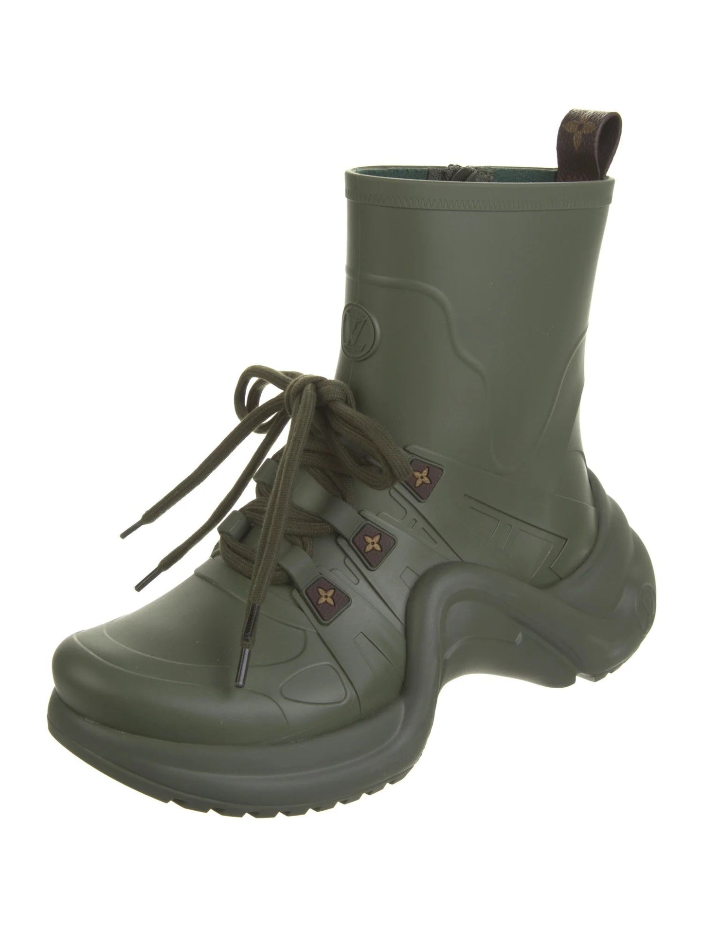 LOUIS VUITTON ARCHLIGHT RUBBER RAIN BOOTS