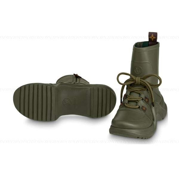 LOUIS VUITTON ARCHLIGHT RUBBER RAIN BOOTS