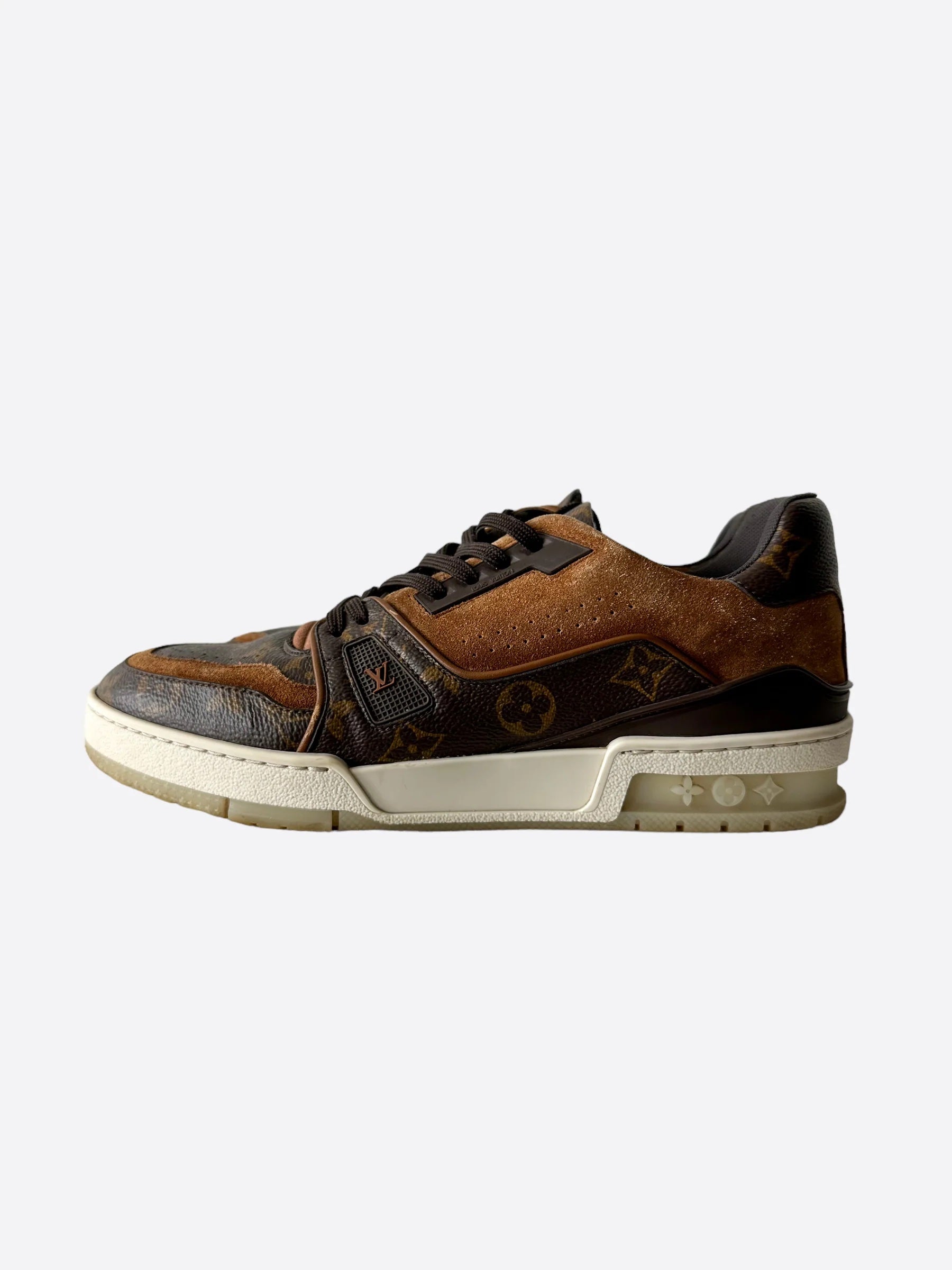 Luxury Women's Handbag | LOUIS VUITTON MONOGRAM SUEDE TRAINERS