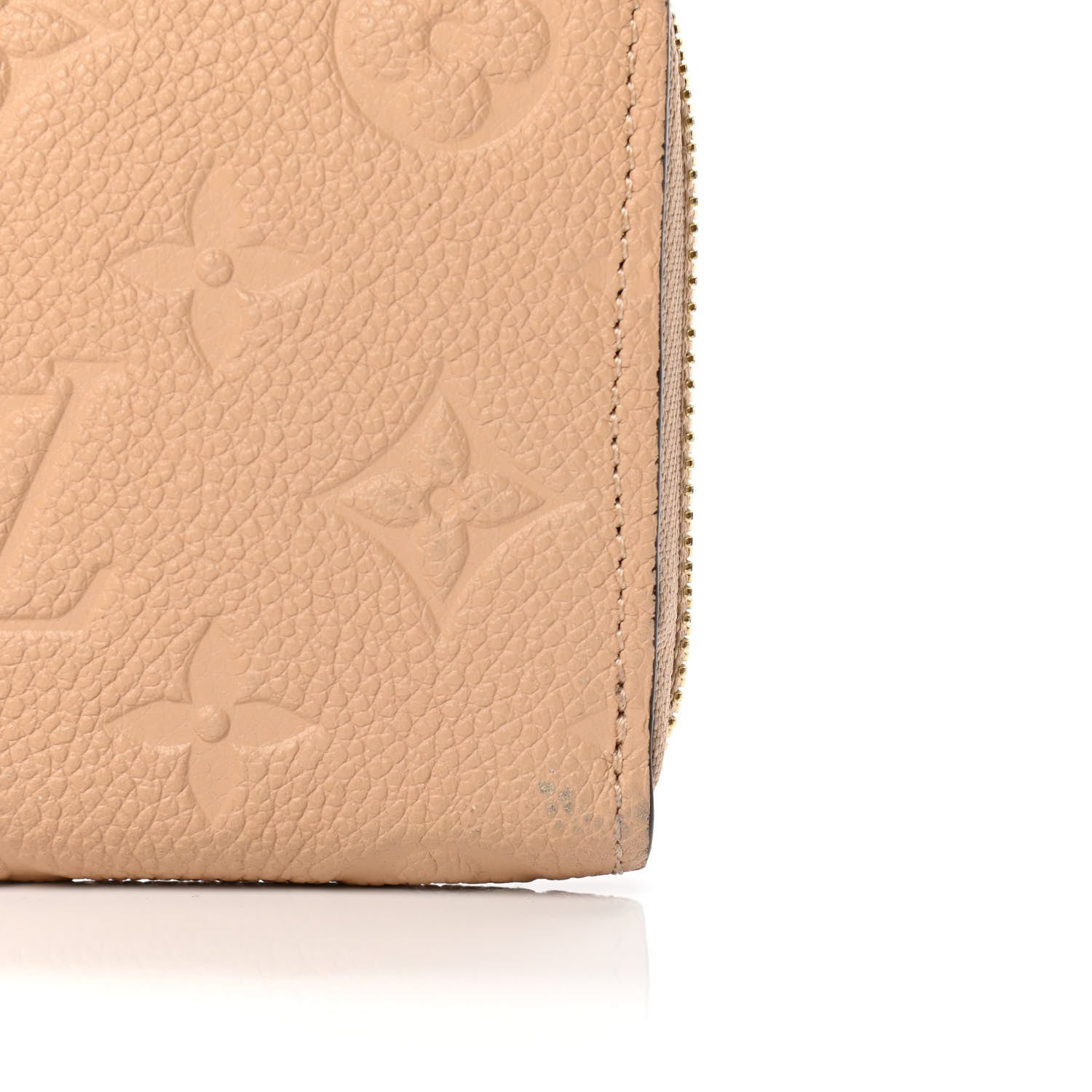 LOUIS VUITTON CLEMENCE MONOGRAM EMPREINTE LEATHER WALLET
