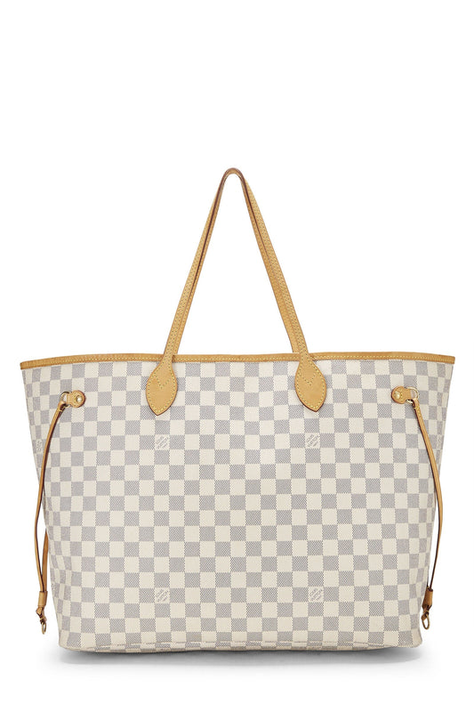 LOUIS VUITTON DAMIER AZUR NEVERFULL GM TOTE BAG