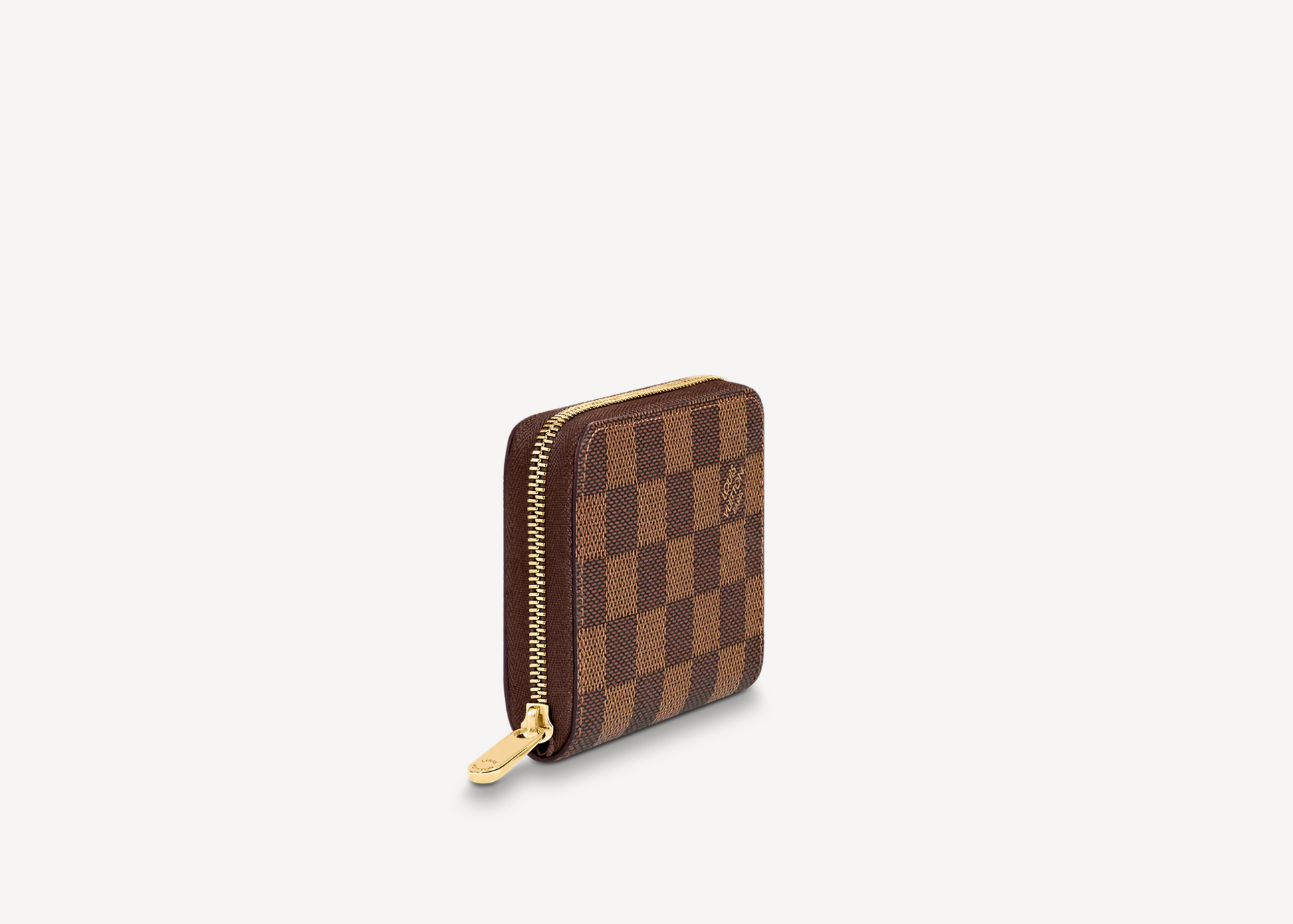 LOUIS VUITTON DAMIER EBENE SMALL ZIP WALLET