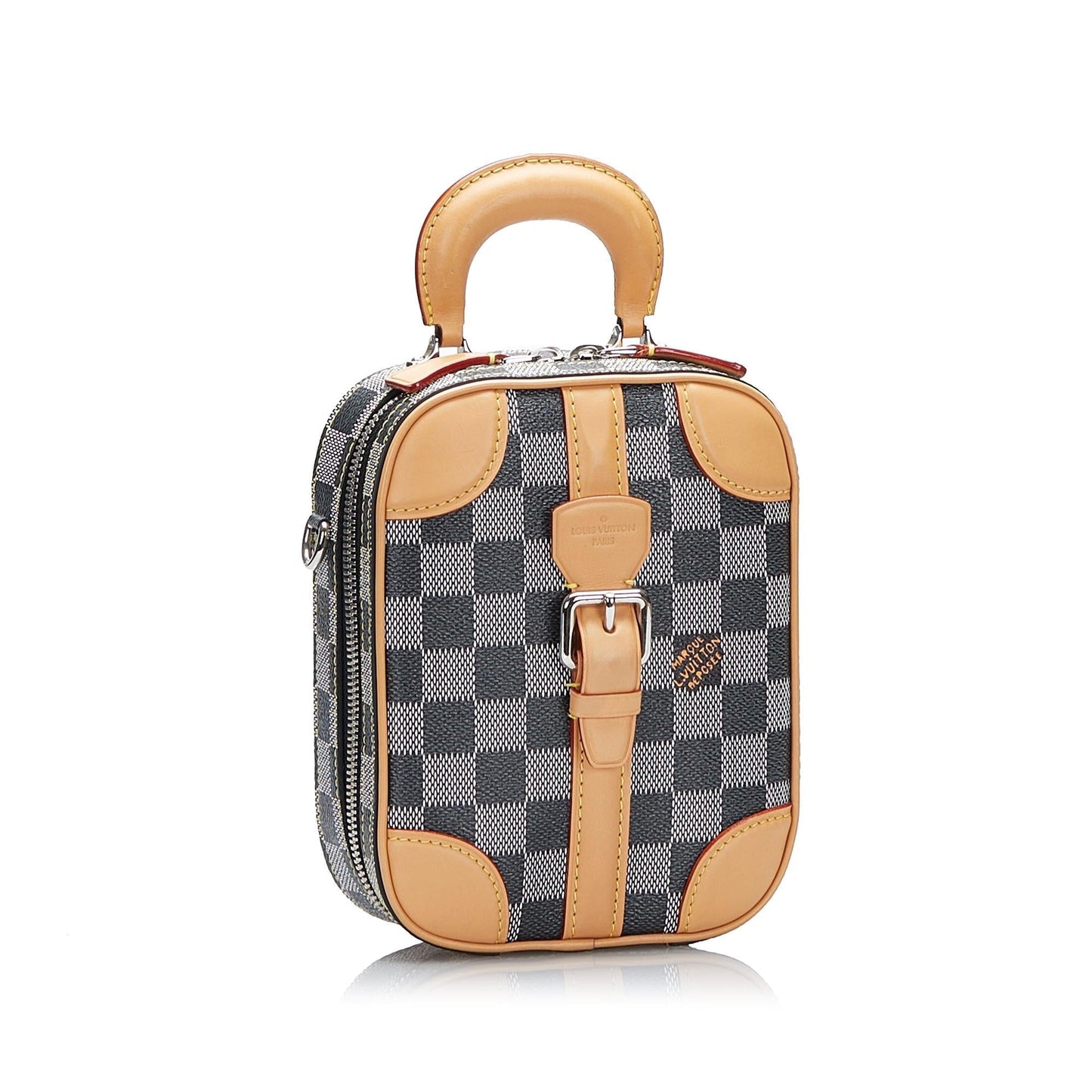 Louis Vuitton Damier Valisette Vertical Satchel (SHG-Quixj3)