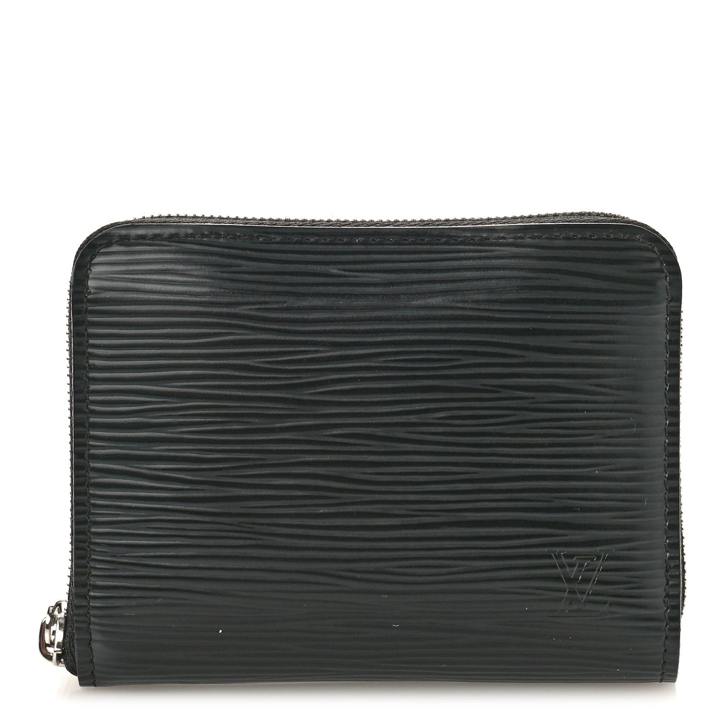 LOUIS VUITTON EPI LEATHER SMALL ZIPPY WALLET NOIR