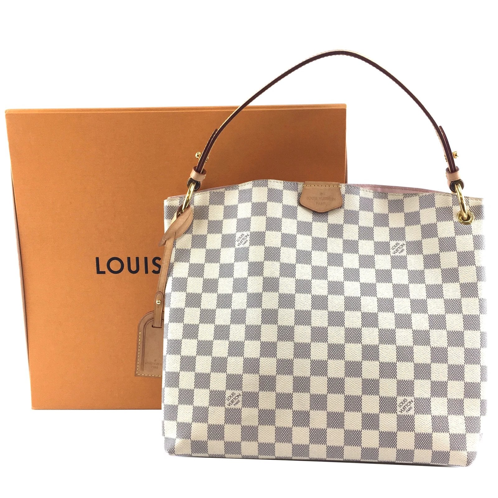 LOUIS VUITTON DAMIER AZUR GRACEFUL PM BAG
