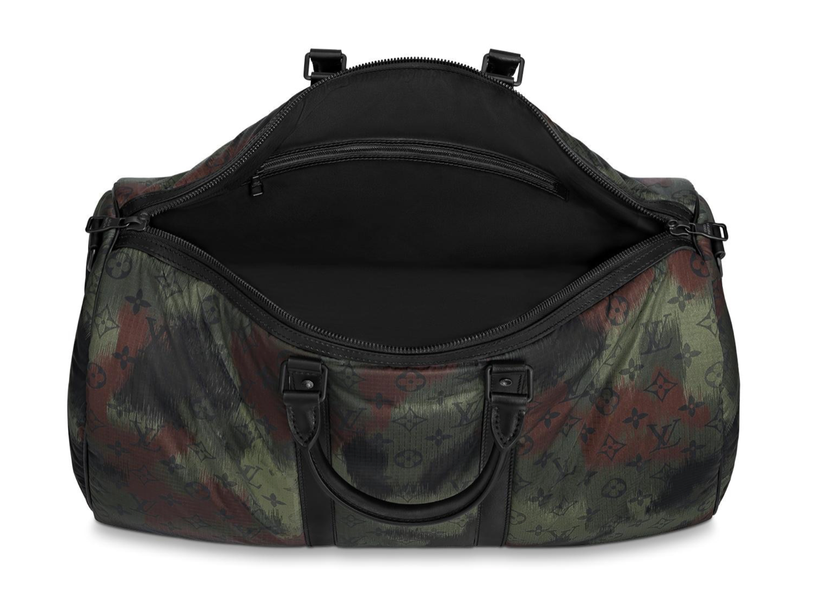 LOUIS VUITTON KEEPALL BANDOULIERE 50 NYLO CAMO LIMITED EDITION BAG