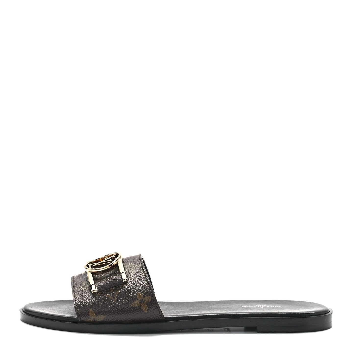 LOUIS VUITTON LV MONOGRAM LOCKIT MULES