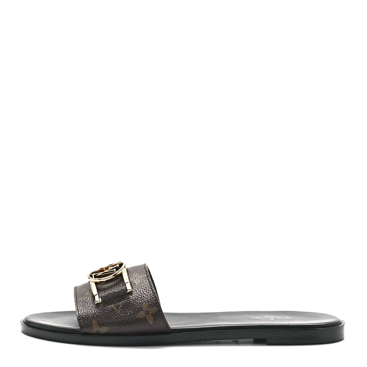 LOUIS VUITTON LV MONOGRAM LOCKIT MULES