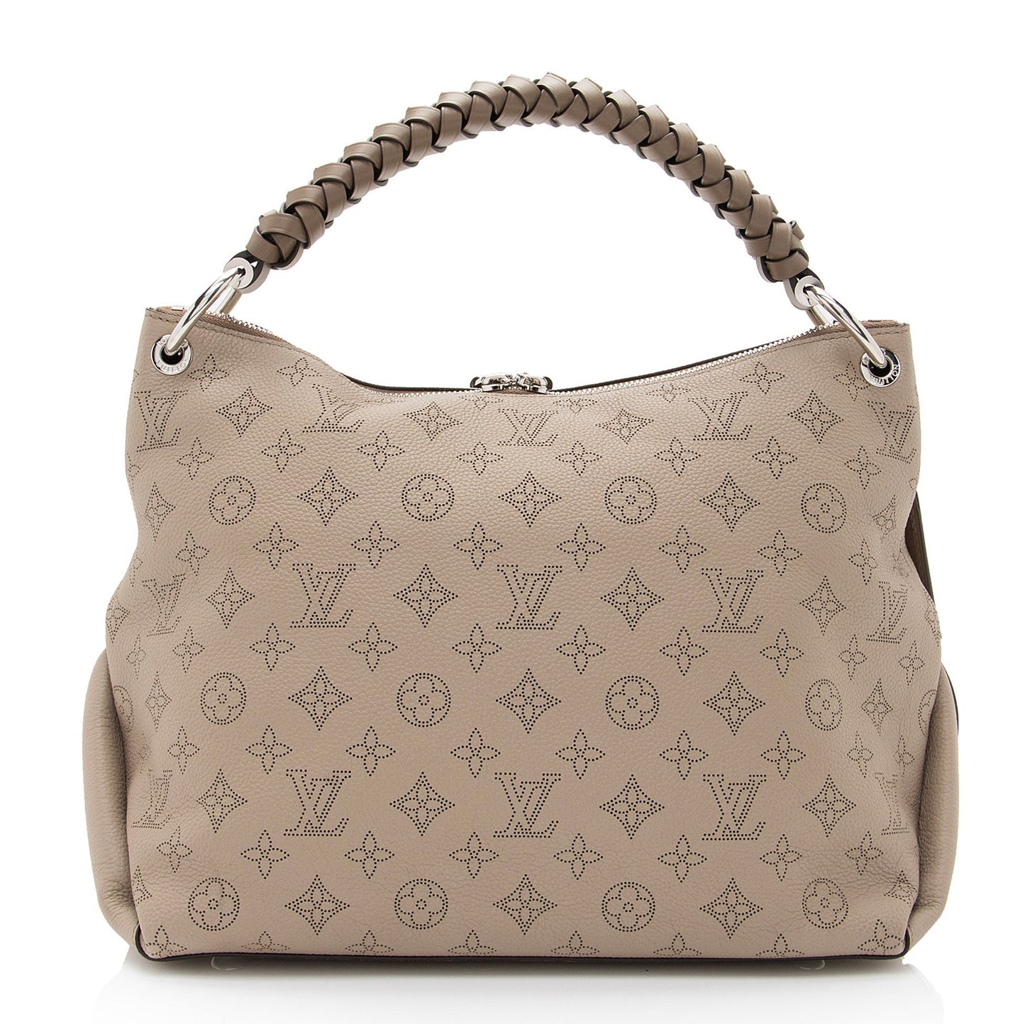 Louis Vuitton Mahina Leather Beaubourg MM Hobo (SHF-MAmhQi)