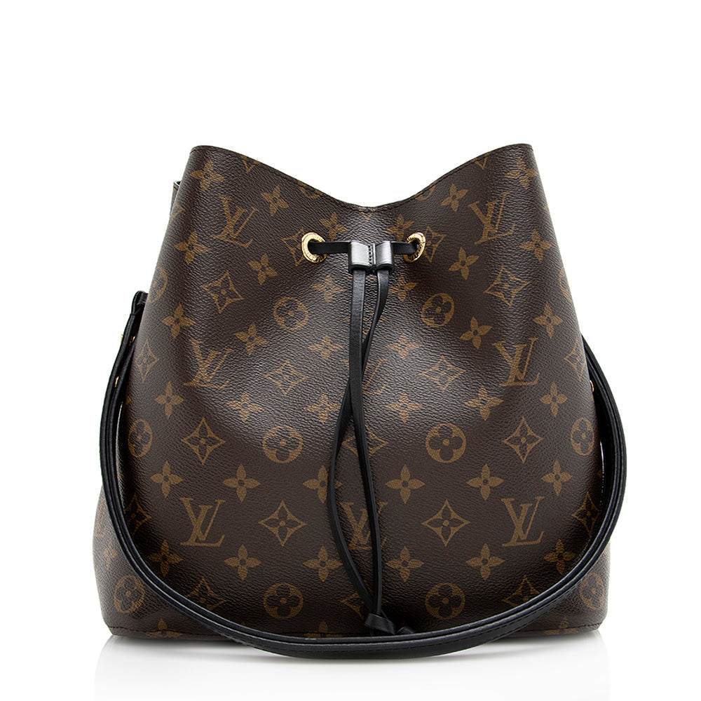 Louis Vuitton Monogram Canvas Neonoe Shoulder Bag (SHF-21312)