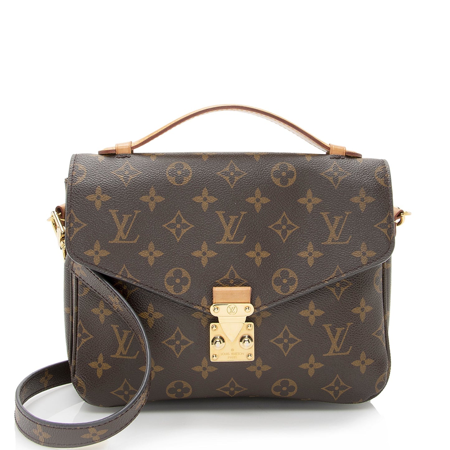 Louis Vuitton Monogram Canvas Pochette Metis Shoulder Bag (SHF-22370)
