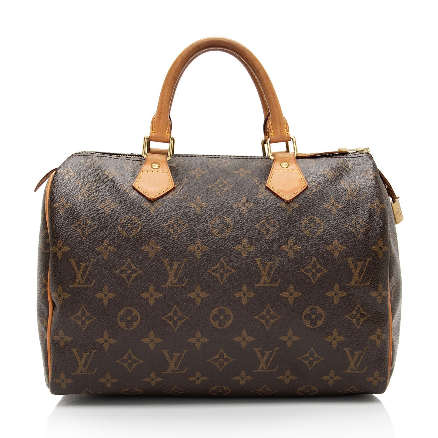 Louis Vuitton Monogram Canvas Speedy 30 Satchel (SHF-uufe7d)
