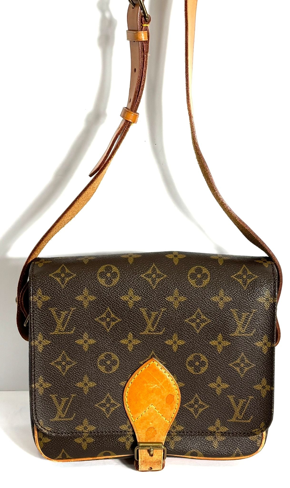 Designer Women's Crossbody Bag | LOUIS VUITTON MONOGRAM CARTOUCHIERE GM CROSSBODY BAG