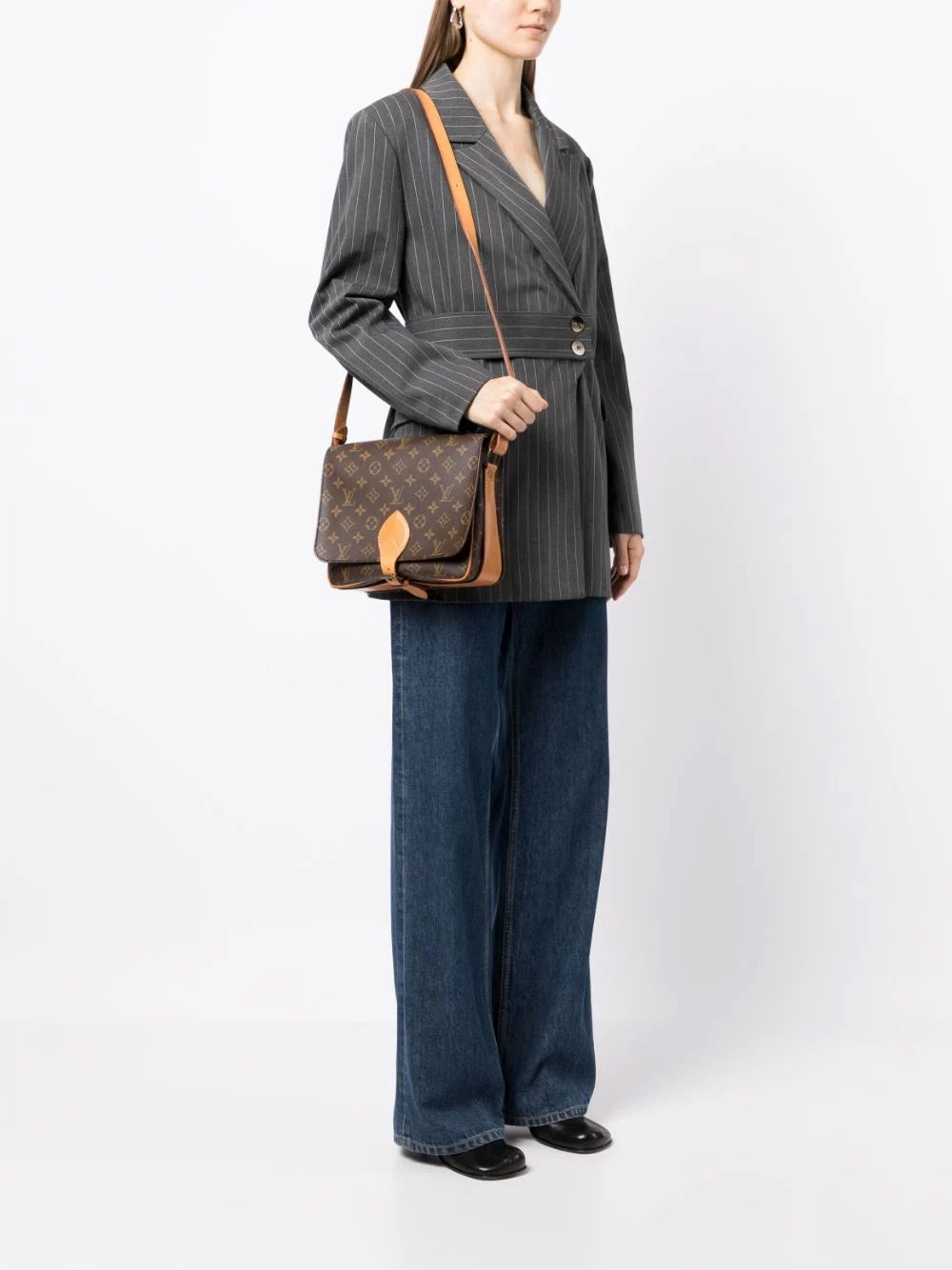 Elegant Women's Shoulder Bag | LOUIS VUITTON MONOGRAM CARTOUCHIERE GM SHOULDER BAG
