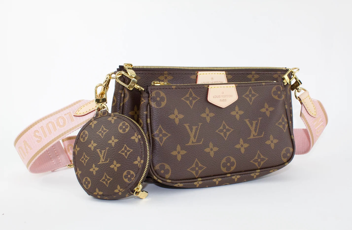 Designer Women's Crossbody Bag | LOUIS VUITTON MONOGRAM MULTI POCHETTE CROSSBODY BAG