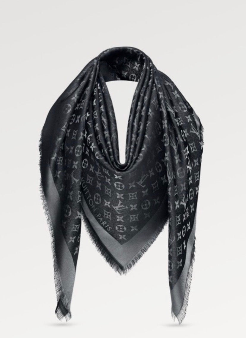 LOUIS VUITTON MONOGRAM SHINE SHAWL