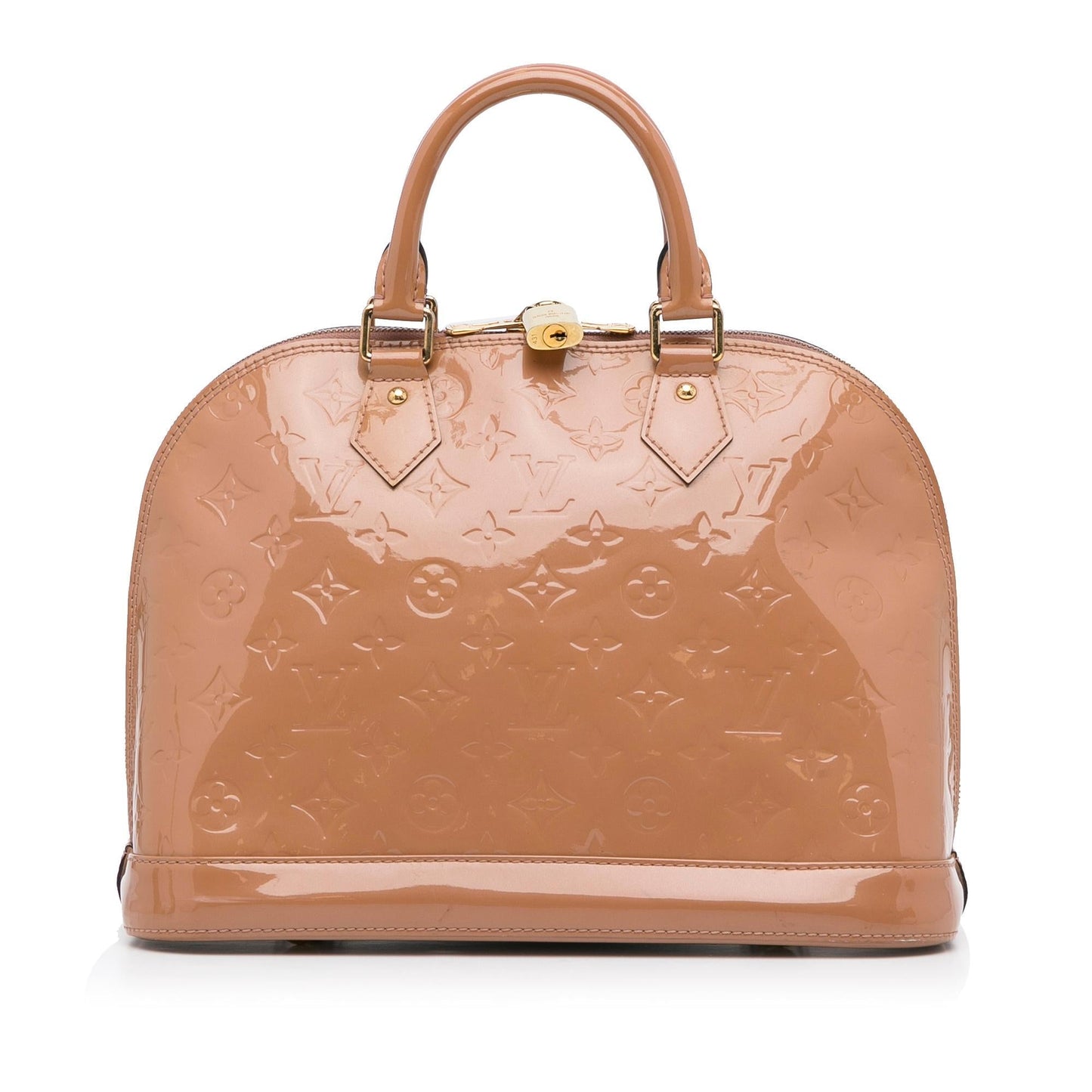 Louis Vuitton Monogram Vernis Alma PM (SHG-TpodTf)