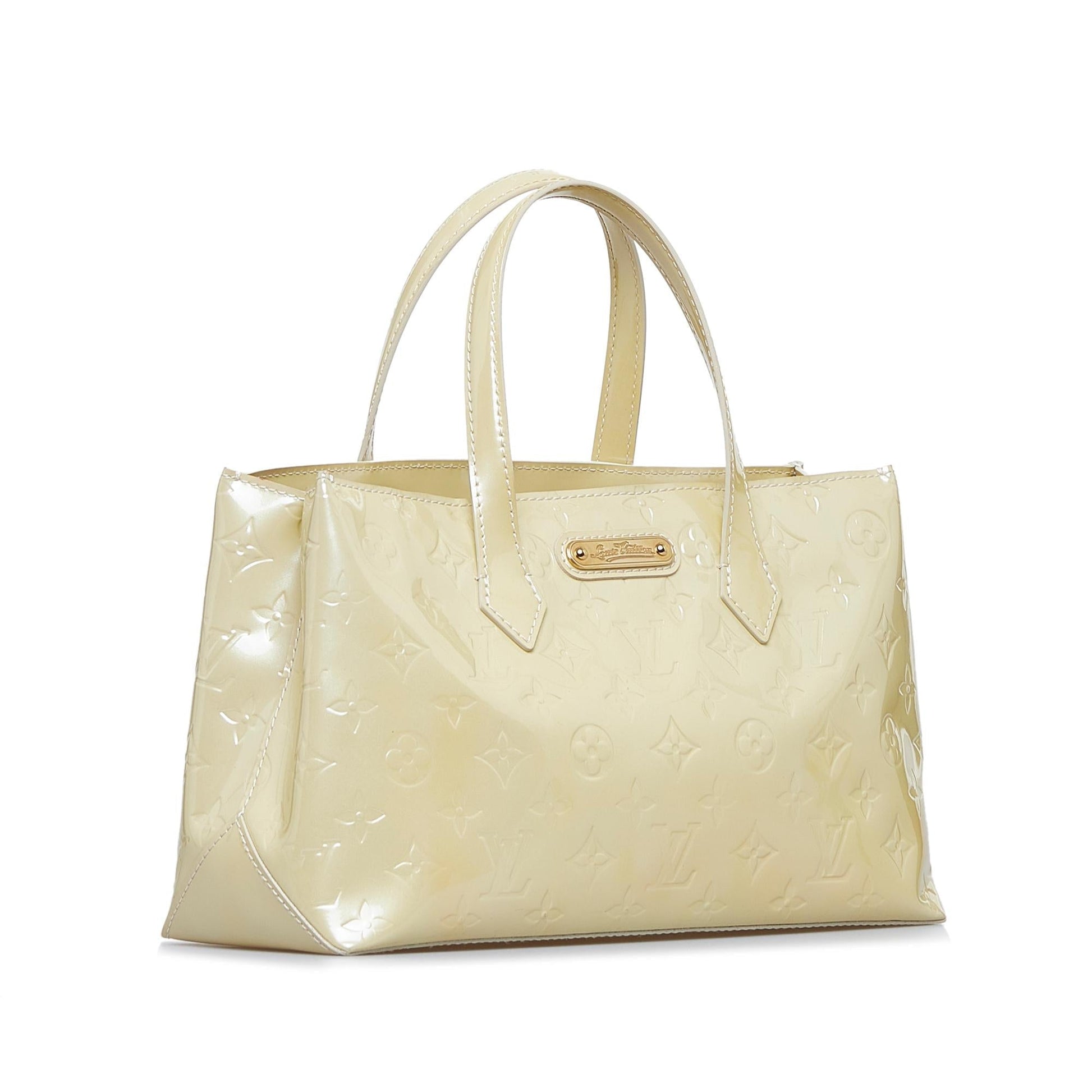 Louis Vuitton Monogram Vernis Wilshire PM (SHG-oOae4z)