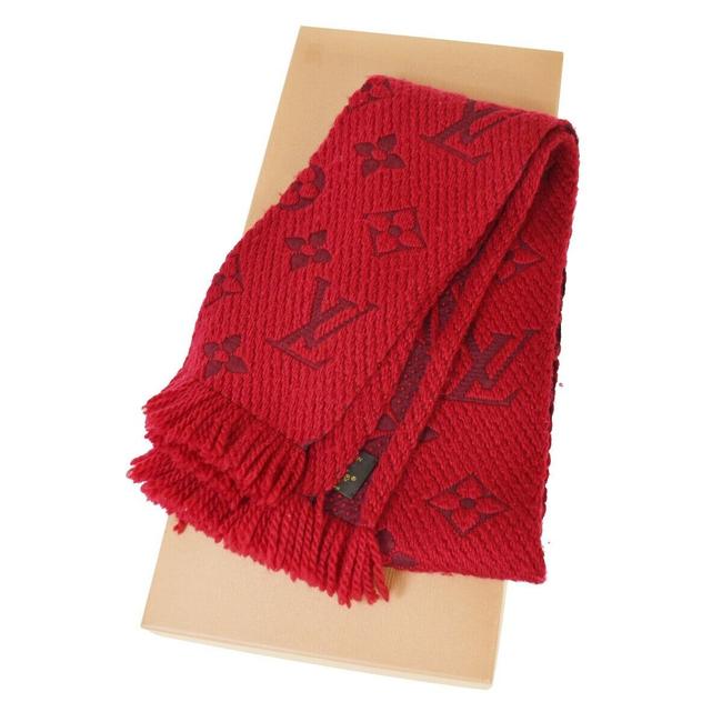 LOUIS VUITTON ESCHARP WOOL BLEND MONOGRAM SCARF