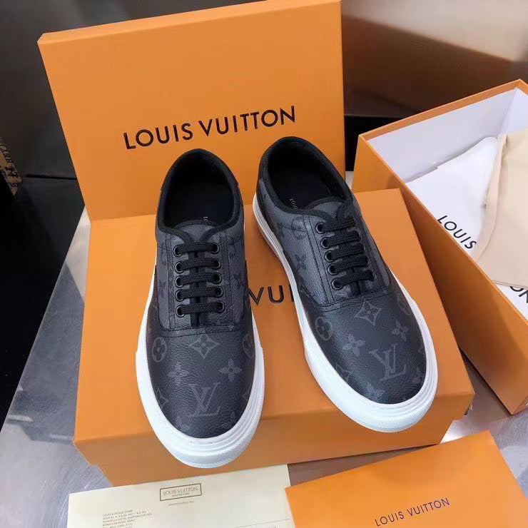 LOUIS VUITTON MONOGRAM RICHELIEU TROCADERO SNEAKERS
