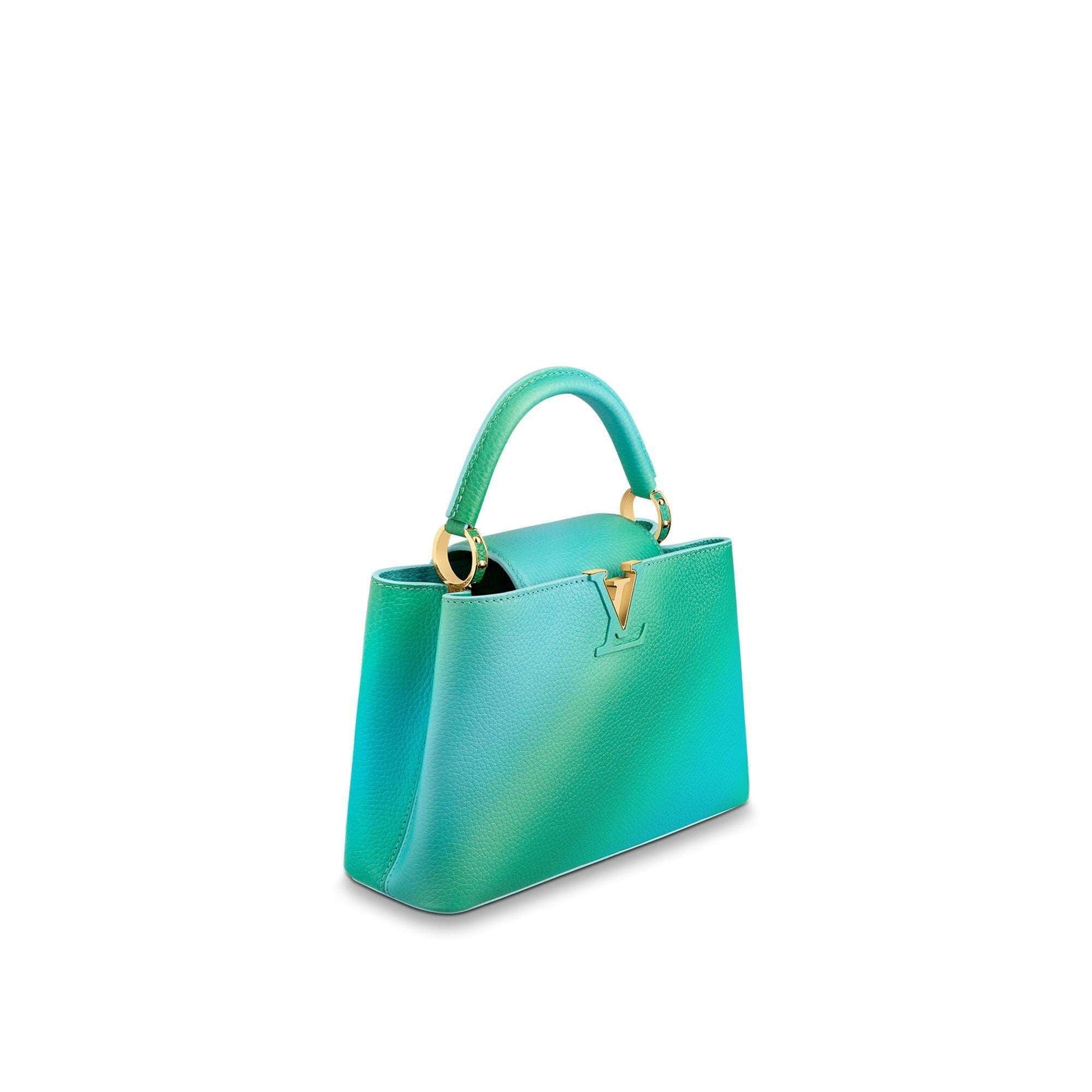 LOUIS VUITTON CAPUCINES TAURILLON LEATHER PM