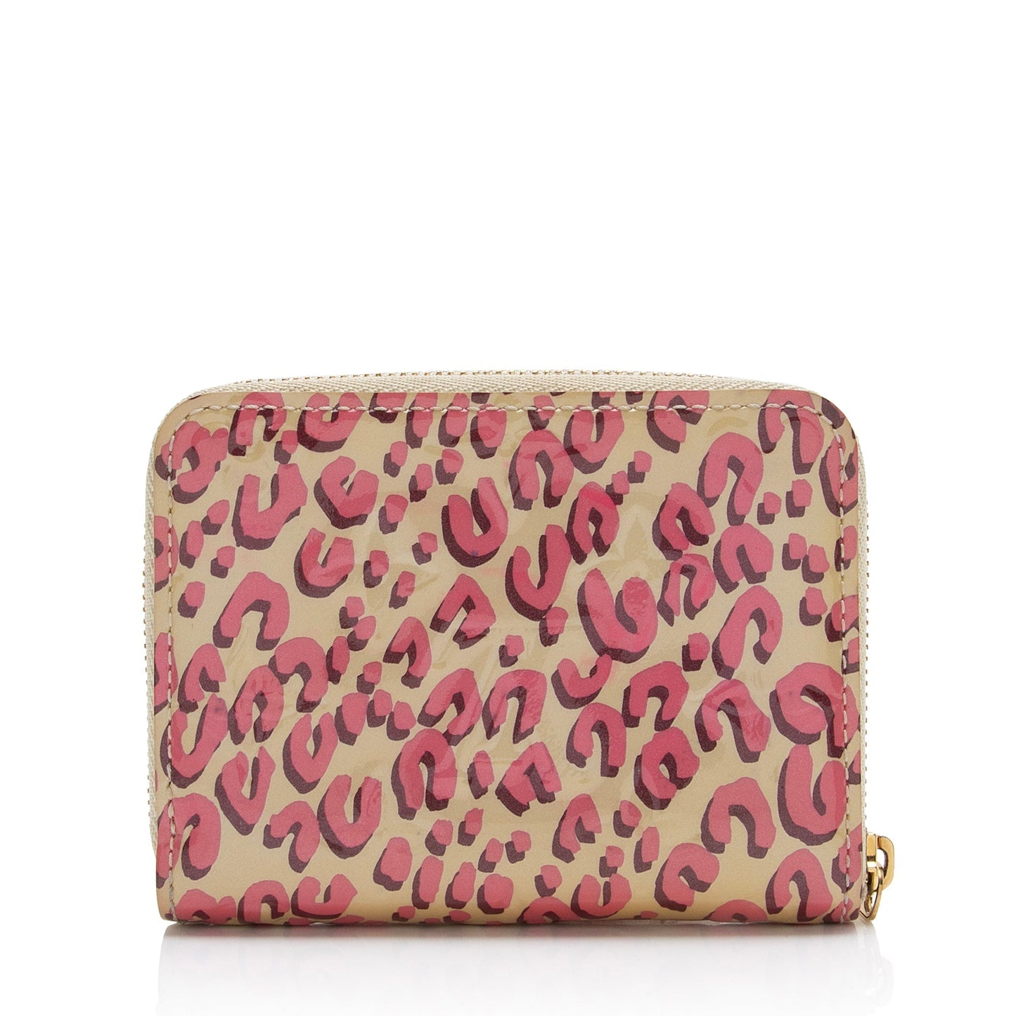 Louis Vuitton Limited Edition Stephen Sprouse Monogram Vernis Leopard Zippy Coin Purse
