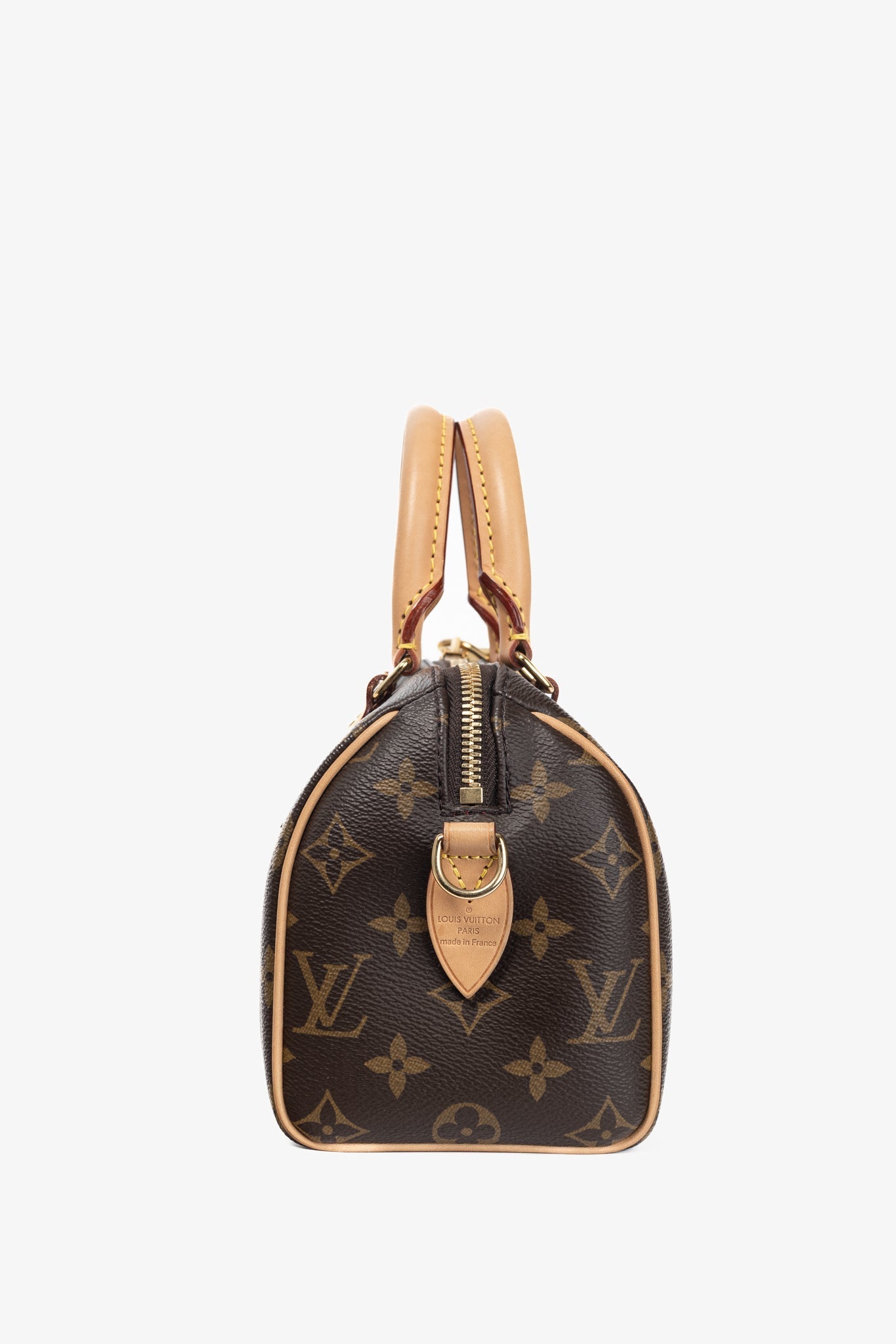 Louis Vuitton Bandouliere 20 Monogram Canvas Handbag with Fuchsia Strap