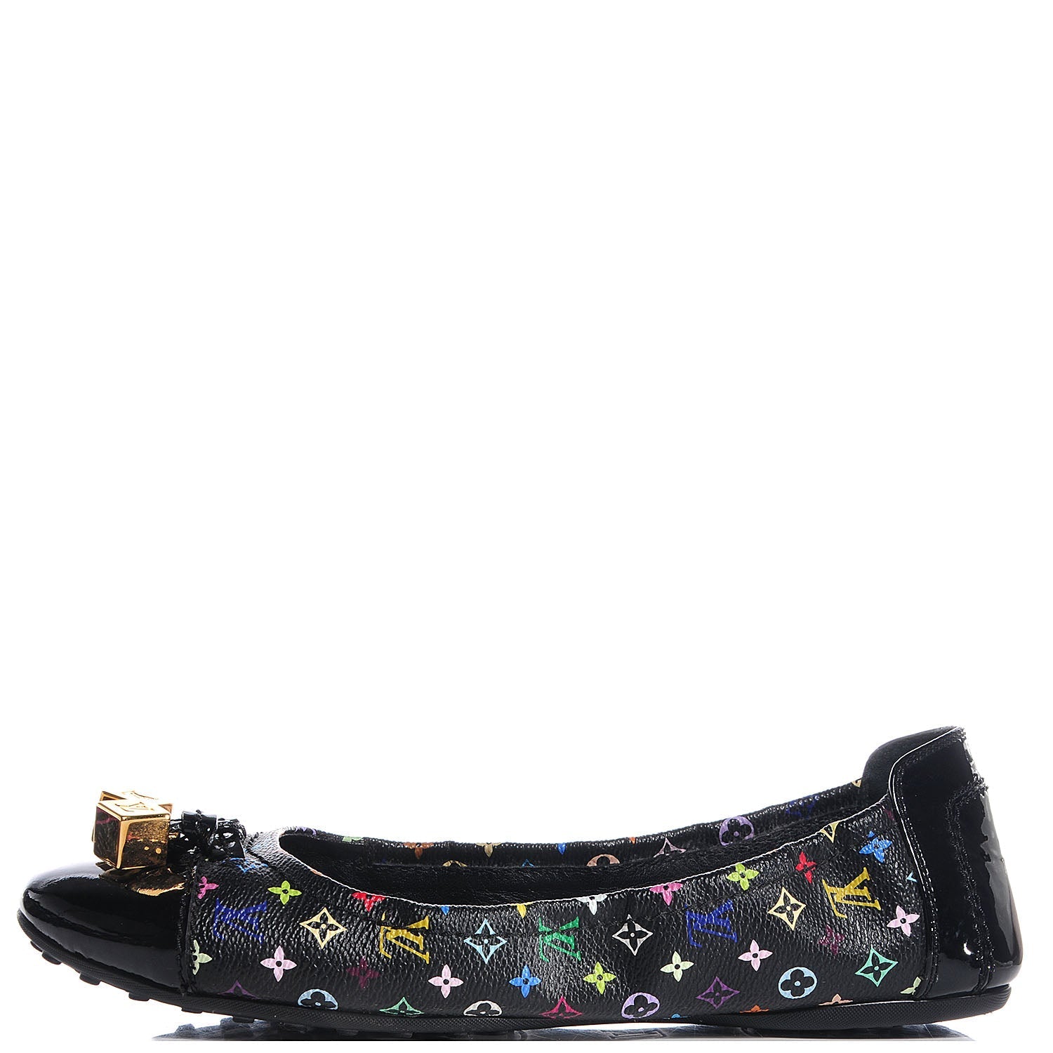 Luxury Women's Handbag | LOUIS VUITTON MULTICOLOR MONOGRAM DICE SCRUNCH BALLET FLATS