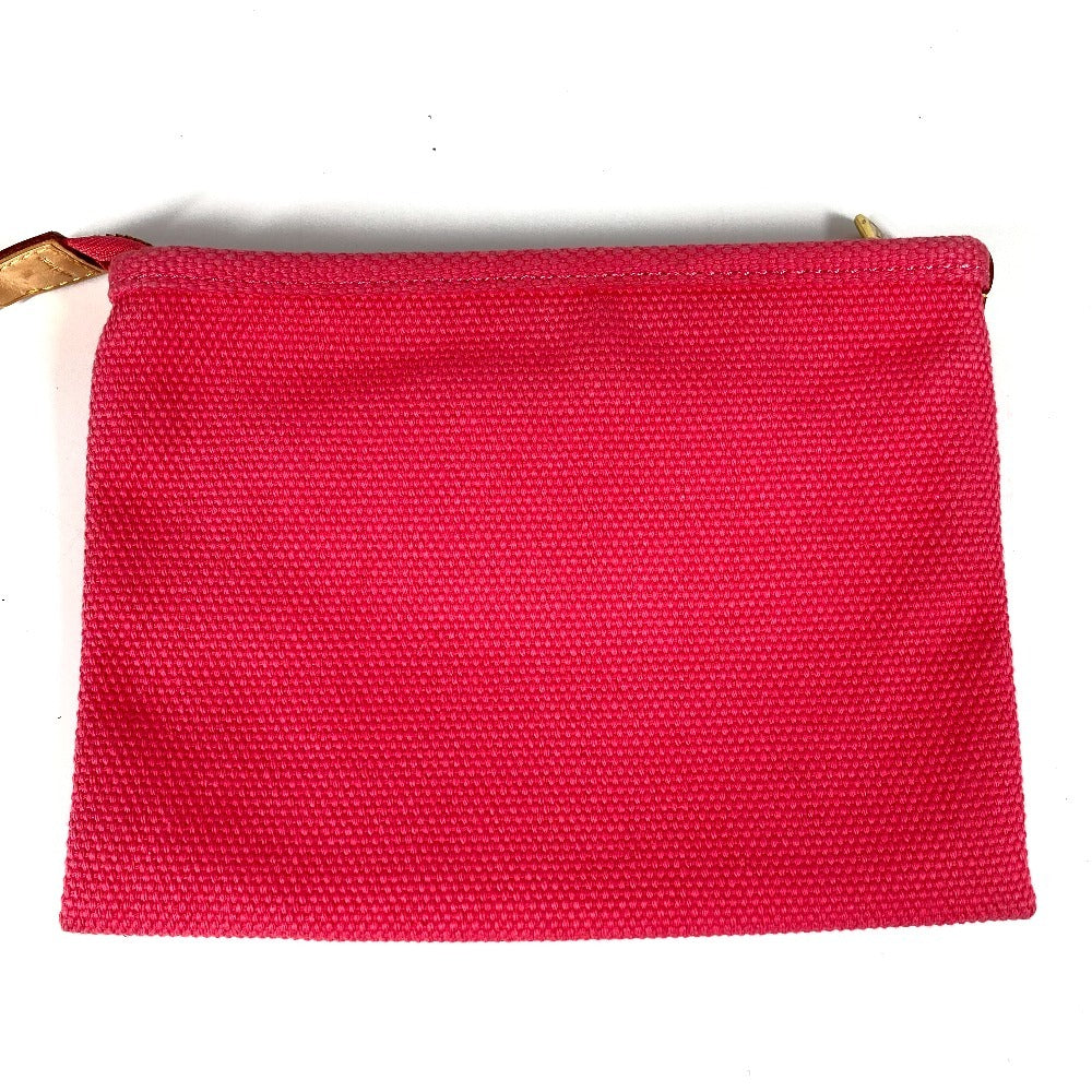 LOUIS VUITTON Pouch canvas pink Antigua Pochette Flat PM Pochette Flat PM