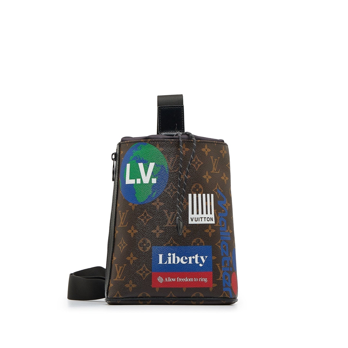 LOUIS VUITTON Monogram Chalk Sling Bag