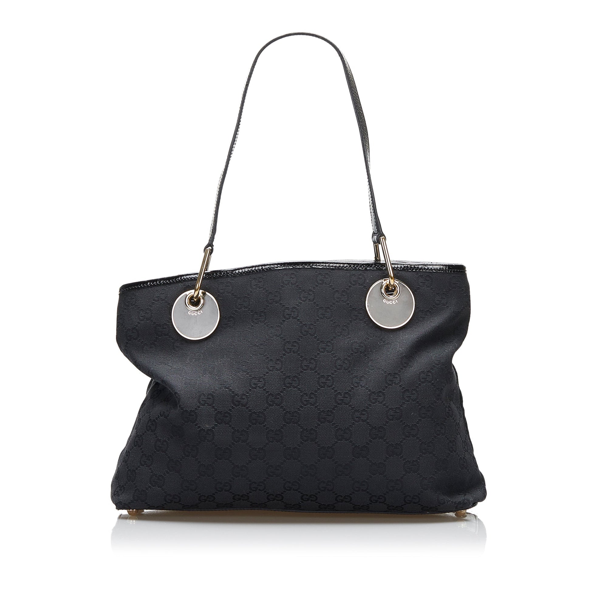 Gucci Leather Canvas Tote Style 41