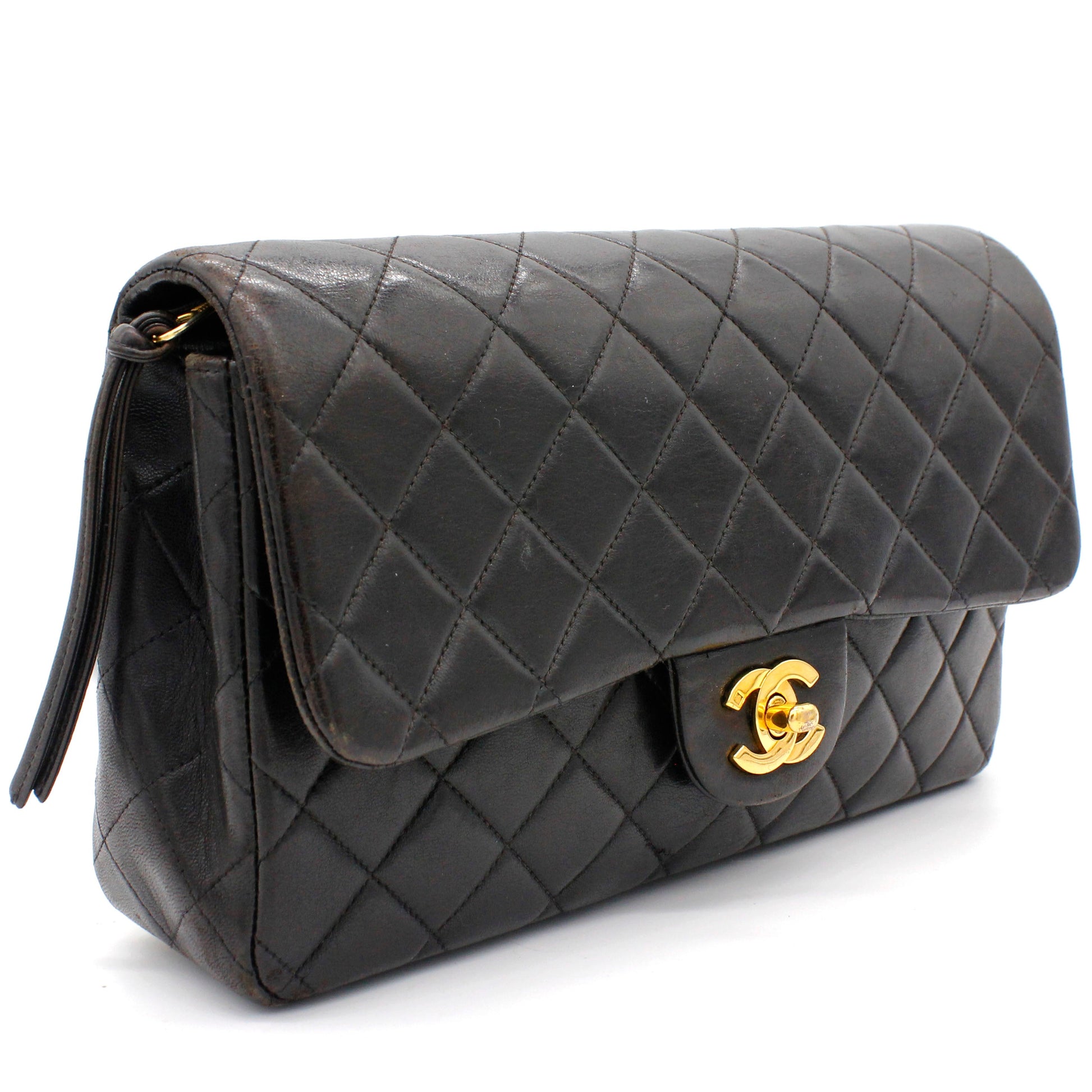 Chanel Black lambskin Backpack