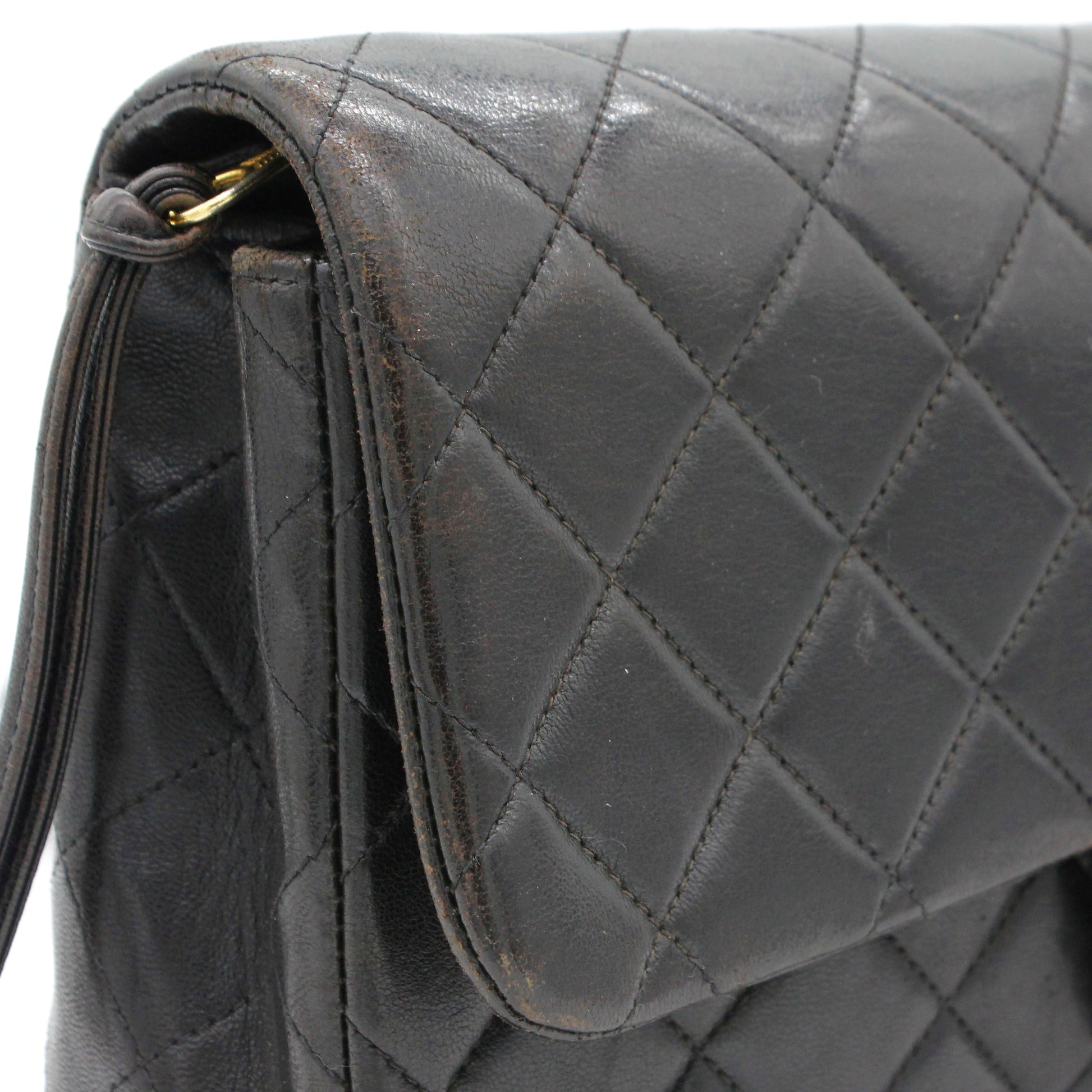 Chanel Black lambskin Backpack