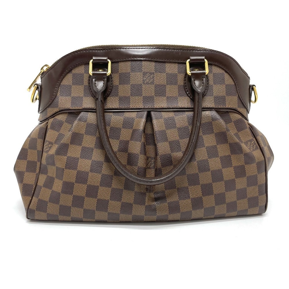 LOUIS VUITTON Shoulder Bag Damier canvas Brown Damier Trevi PM Women