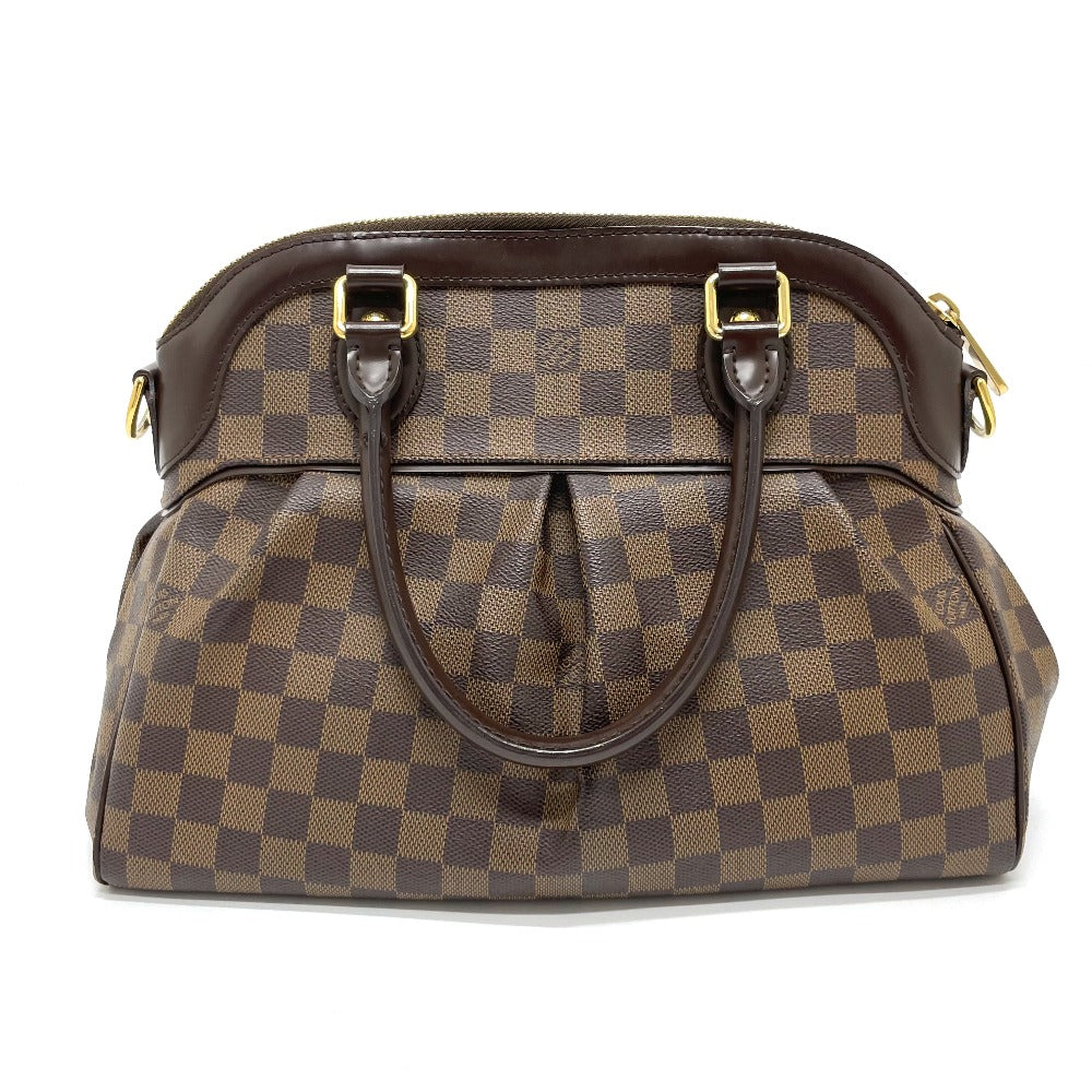 LOUIS VUITTON Shoulder Bag Damier canvas Brown Damier Trevi PM Women