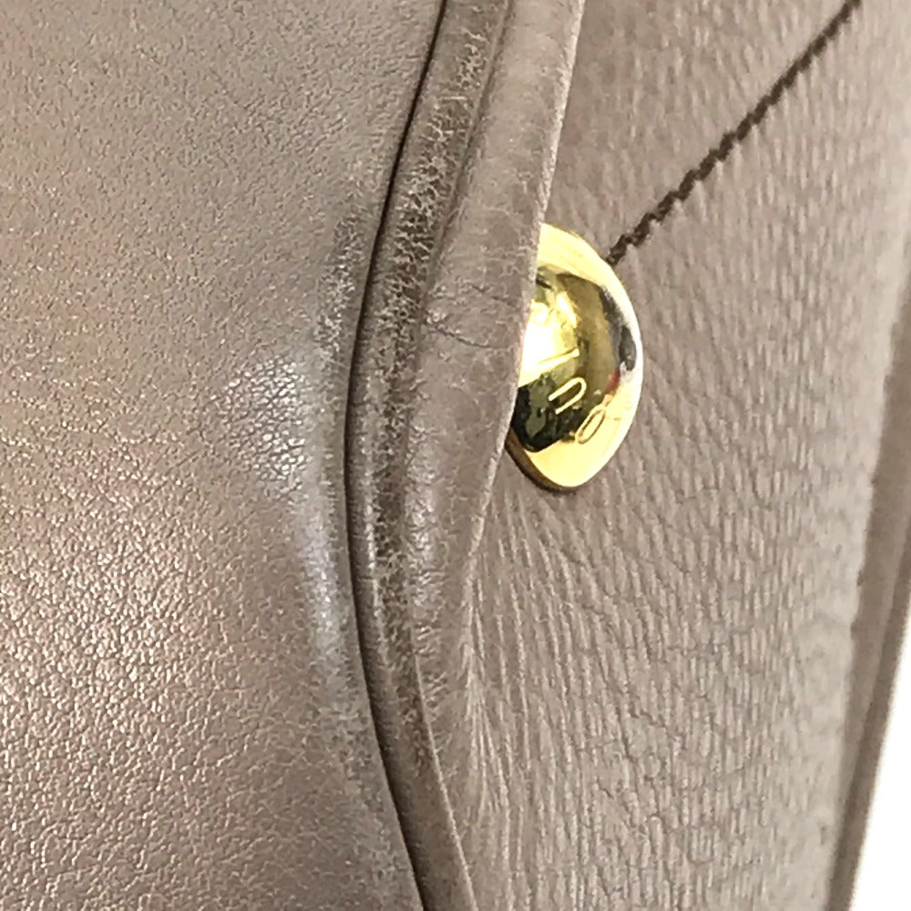 LOUIS VUITTON Handbag monogram mahina leather beige Monogram Mahina Stella PM Women