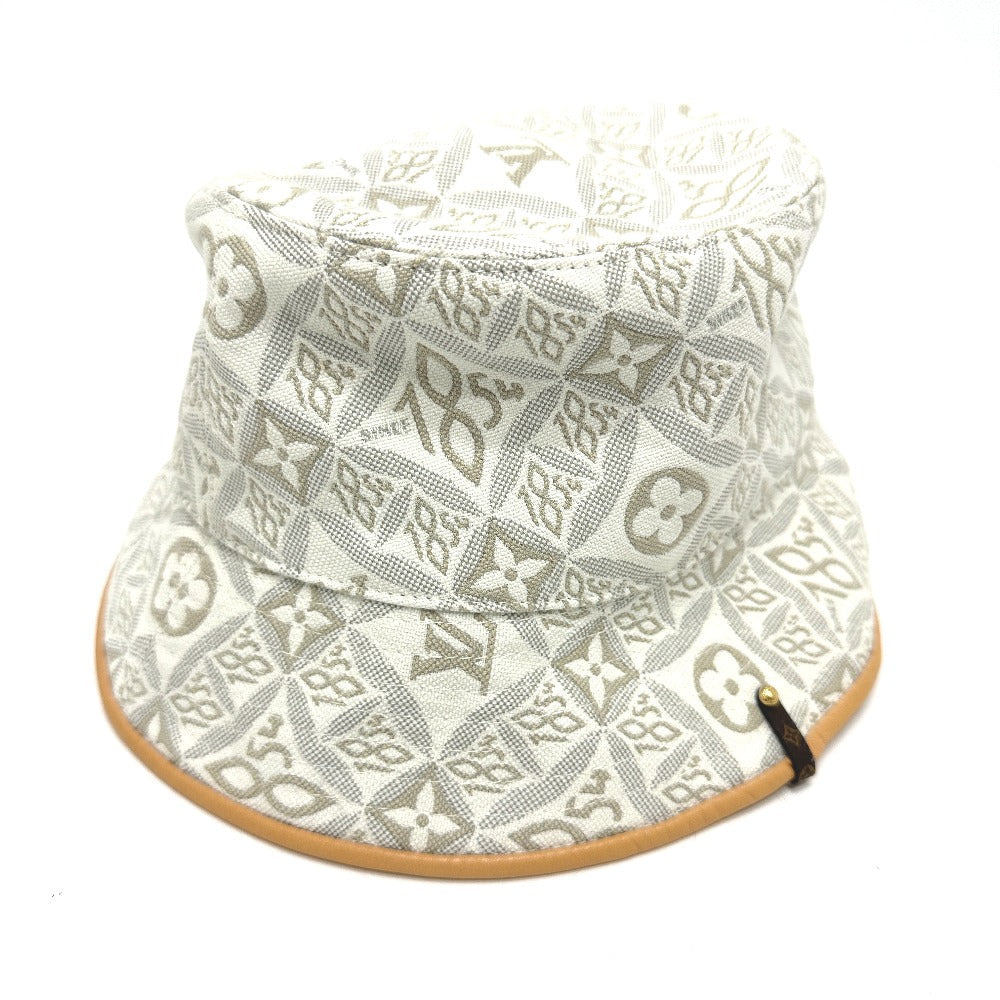 LOUIS VUITTON hat cotton Beige type chapeau monogram Jacquard unisex(Unisex) S
