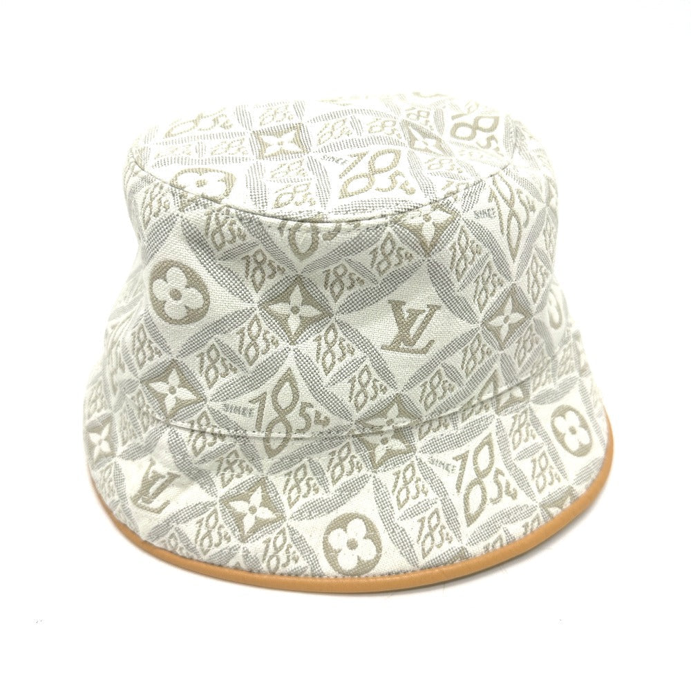 LOUIS VUITTON hat cotton Beige type chapeau monogram Jacquard unisex(Unisex) S