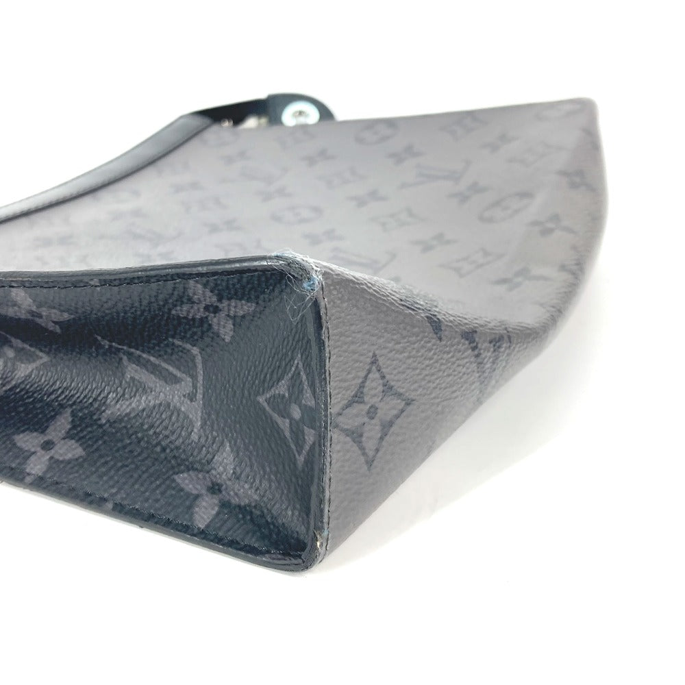 Designer Women's Crossbody Bag | LOUIS VUITTON Clutch bag Monogram Eclipse Canvas gray Monogram Eclipse Reverse Pochette Voyage mens