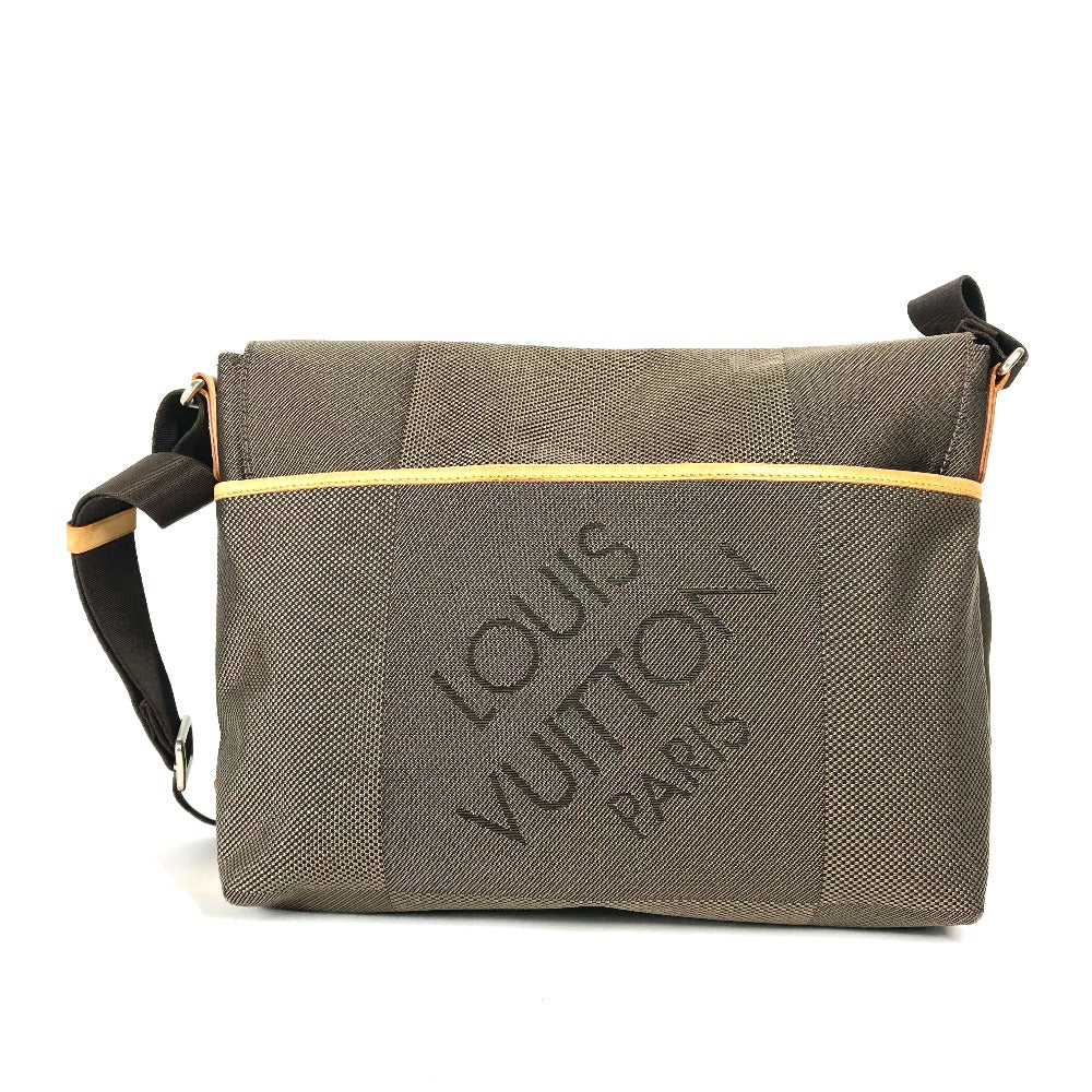 Elegant Women's Shoulder Bag | LOUIS VUITTON Shoulder Bag Damier Jean Canvas khaki Damier Jean Roux mens