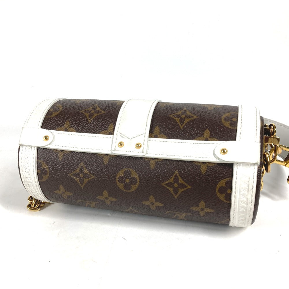 LOUIS VUITTON Shoulder Bag Monogram canvas Brown Monogram Papillon Trunk Women