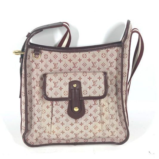 LOUIS VUITTON Shoulder Bag Monogram mini canvas Red Monogram mini Buzas Marie Kate