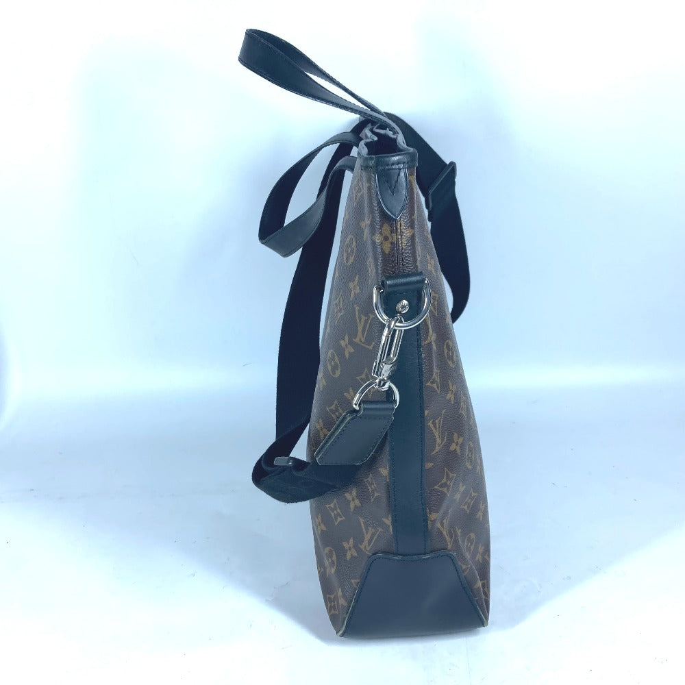 LOUIS VUITTON Shoulder Bag Monogram macacer canvas Brown Monogram macacer Davis unisex(Unisex)