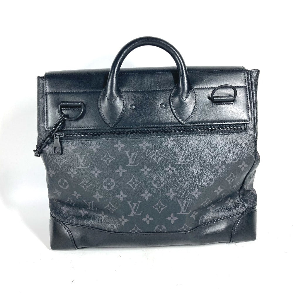 Luxury Women's Handbag | LOUIS VUITTON Handbag Monogram Eclipse Canvas black Monogram Eclipse Steamer PM mens