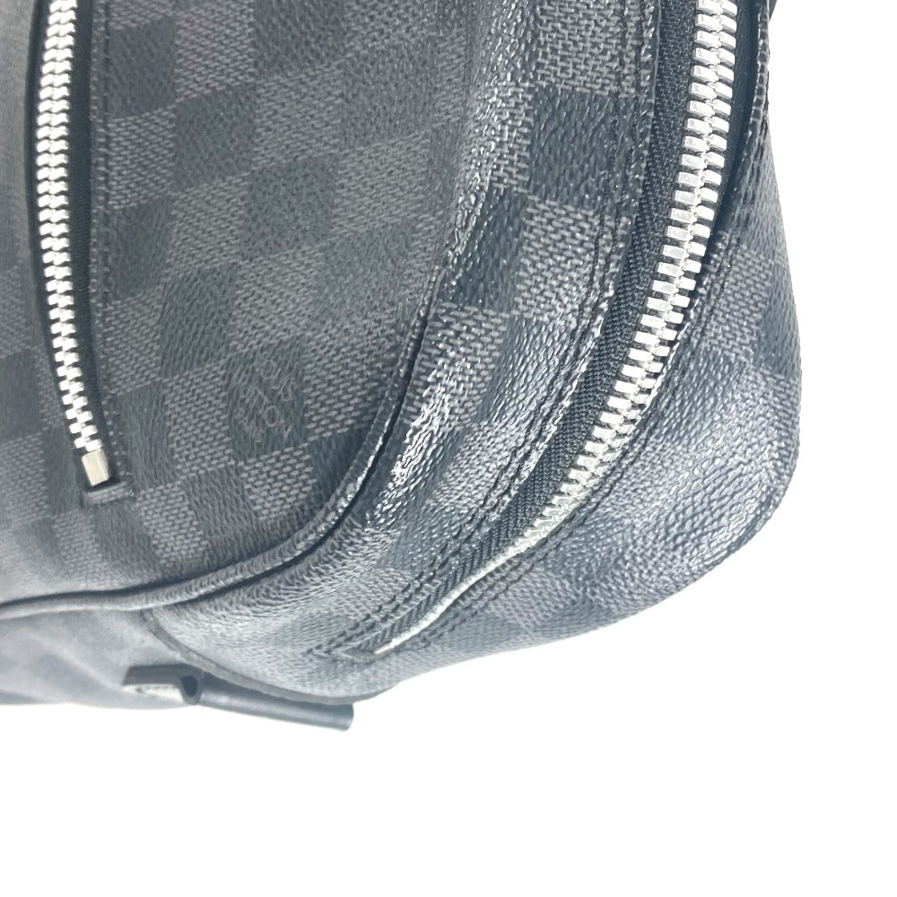 LOUIS VUITTON Business bag N23211 Damier Grafitto Canvas black Damier Grafitte Horizon mens